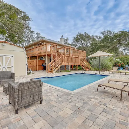 Canal-Front St Augustine Home With Dock And Pool!